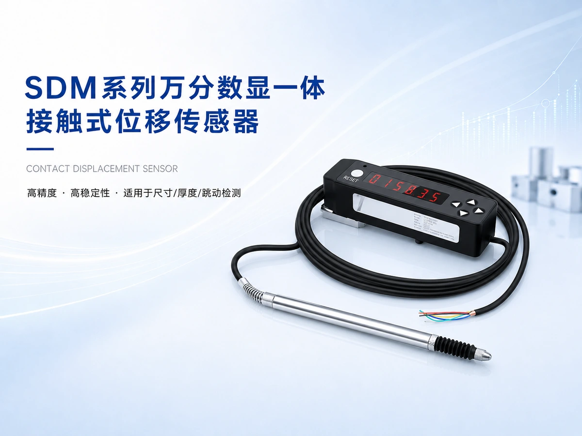 SDM万分数显一体接触式位移传感器