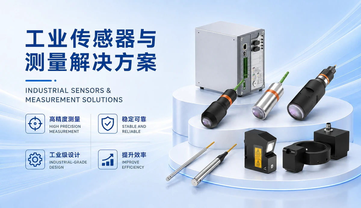 ST-P系列激光位移传感器用于晶圆翘曲与形变量检测